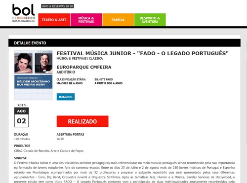 Bilheteira Online